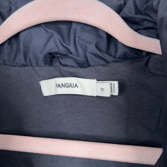 Pangaia Black Nylon Jacket Hooded Zip Up Oversized Unisex Minimalist Medium - Picture 9 of 16